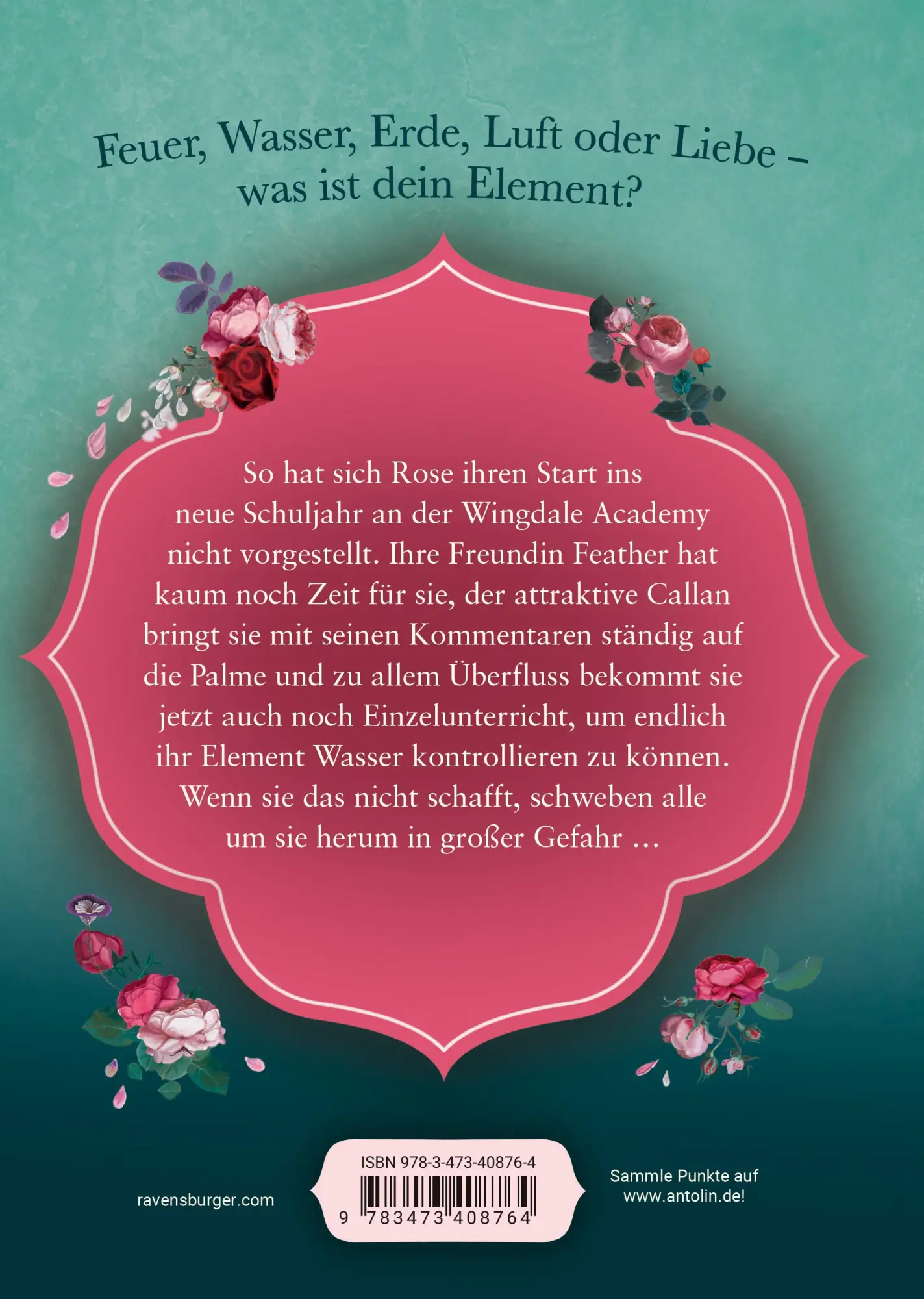 Rückseite: 9783473408764 | Feather &amp; Rose, Band 2 - Hohe Wellen, tiefe Gräben | Claudia Siegmann
