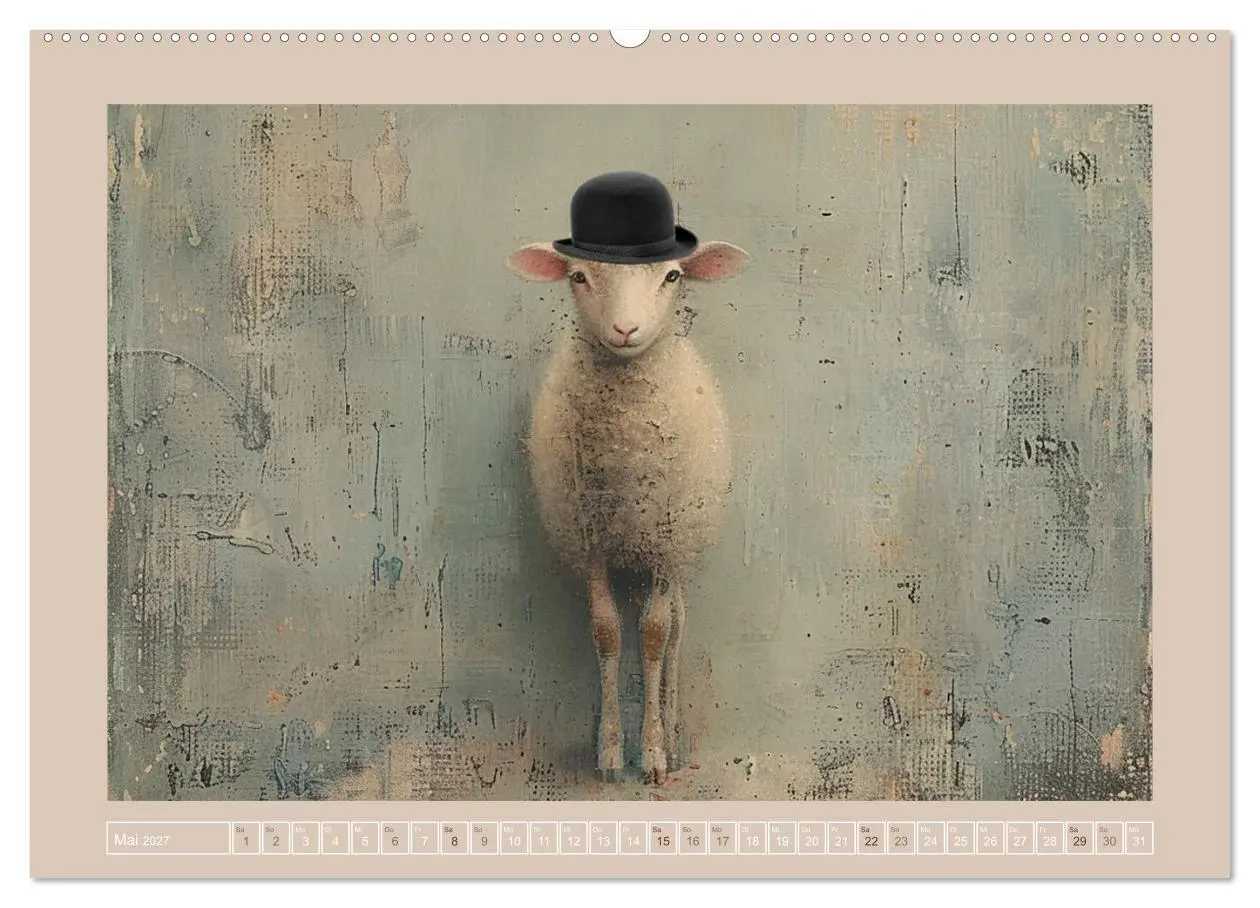 Bild: 9783569088764 | Schäfchenparade (hochwertiger Premium Wandkalender 2027 DIN A2...