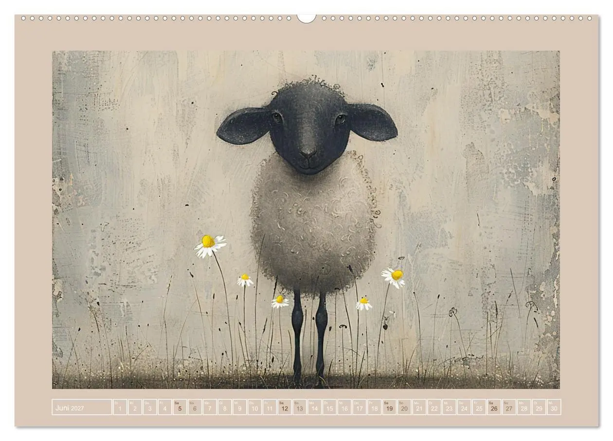 Bild: 9783569088764 | Schäfchenparade (hochwertiger Premium Wandkalender 2027 DIN A2...