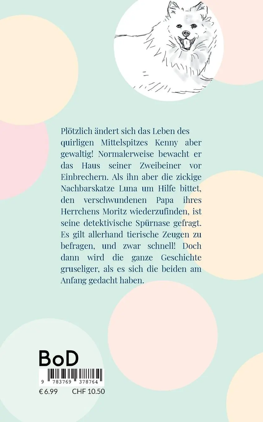 Rückseite: 9783769378764 | Detektiv Kenny | Das verschwundene Herrchen | Kathrin Jung | Buch