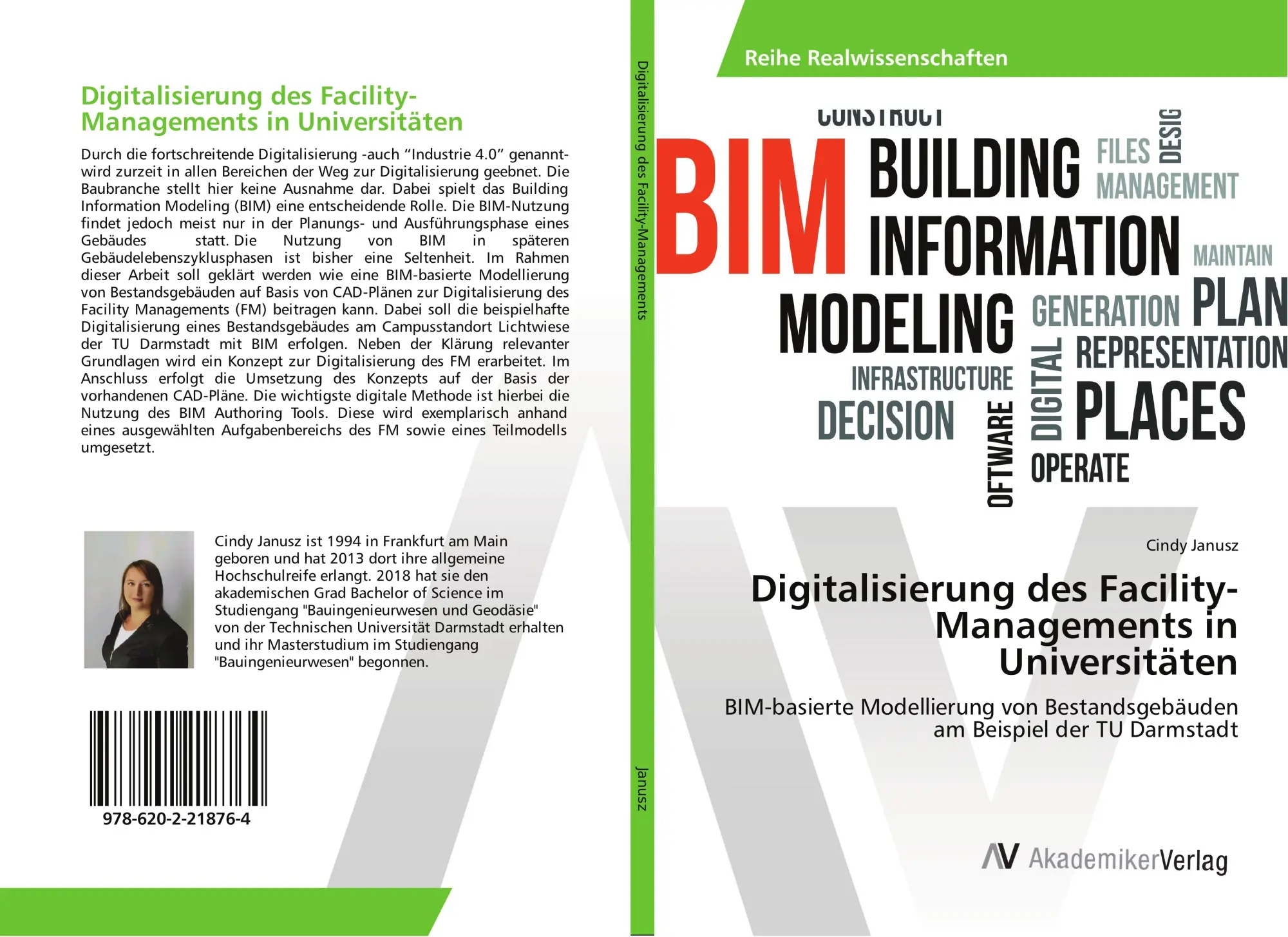 Cover: 9786202218764 | Digitalisierung des Facility-Managements in Universitäten | Janusz