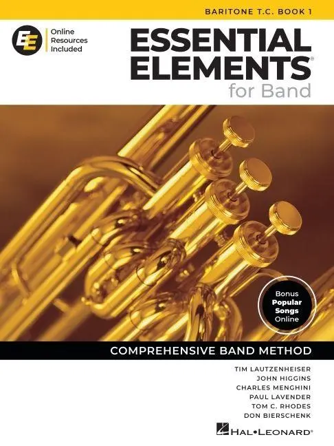 Cover: 196288198864 | Essential Elements for Band Baritone T.C. Book 1 with Eei Online...