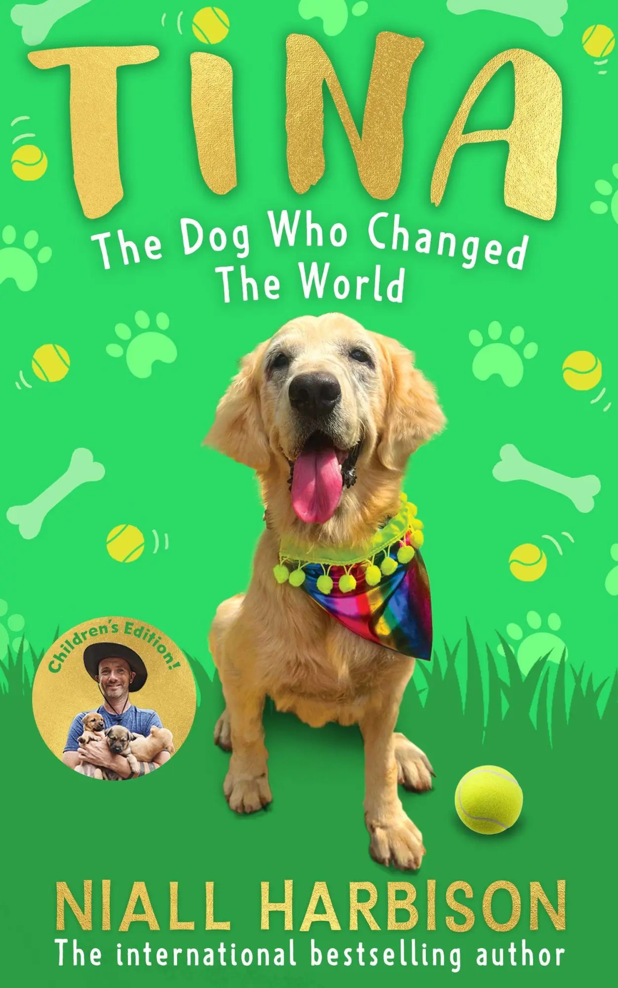 Cover: 9780008798864 | Tina: The Dog Who Changed the World (Children's edition) | Harbison