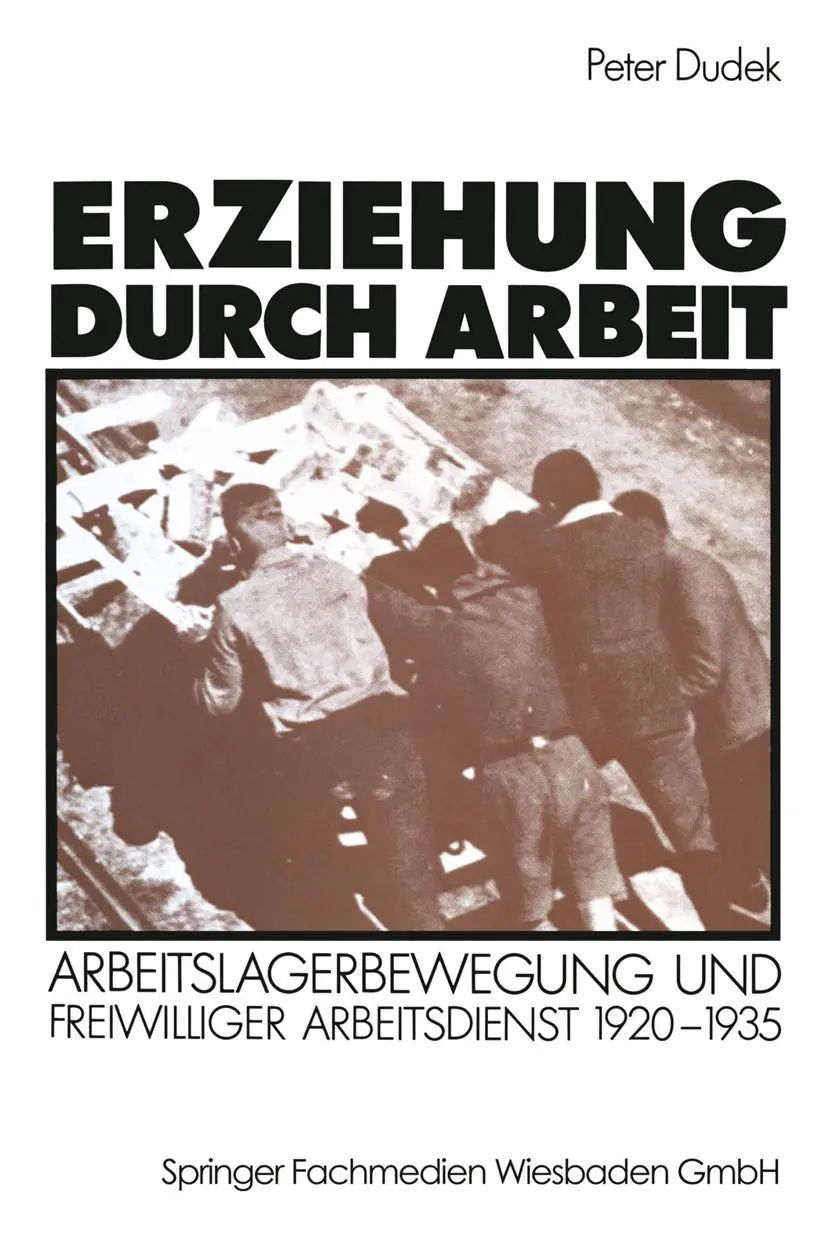 Cover: 9783531118864 | Erziehung durch Arbeit | Peter Dudek | Taschenbuch | 308 S. | Deutsch