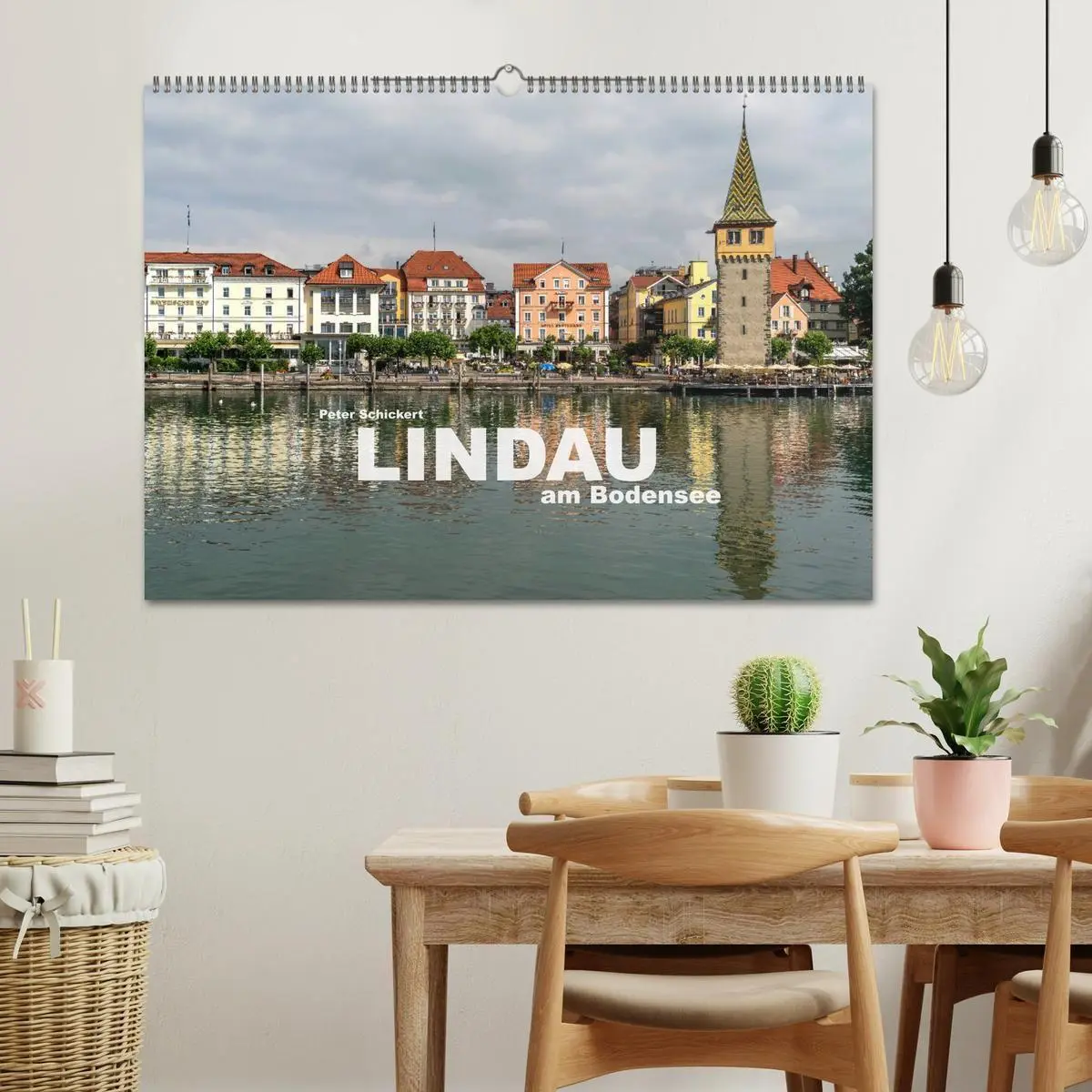 Bild: 9783569838864 | Lindau am Bodensee (Wandkalender 2027 DIN A2 quer), CALVENDO...