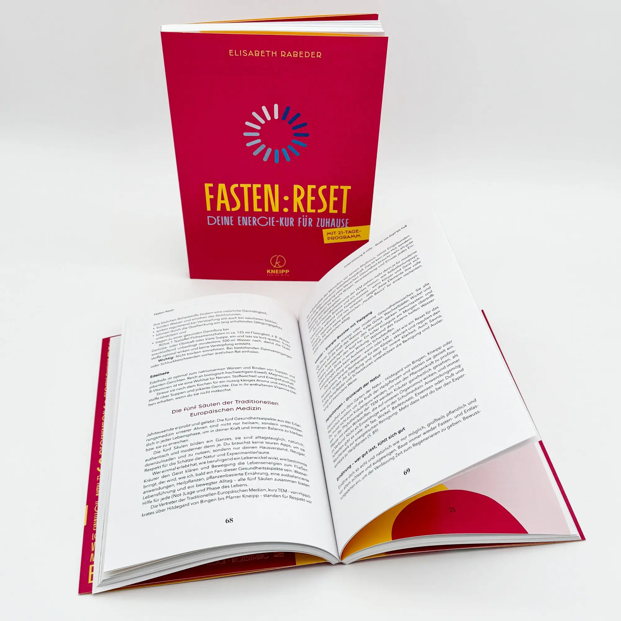 Bild: 9783708808864 | Fasten:Reset | Deine Energie-Kur für zuhause | Elisabeth Rabeder