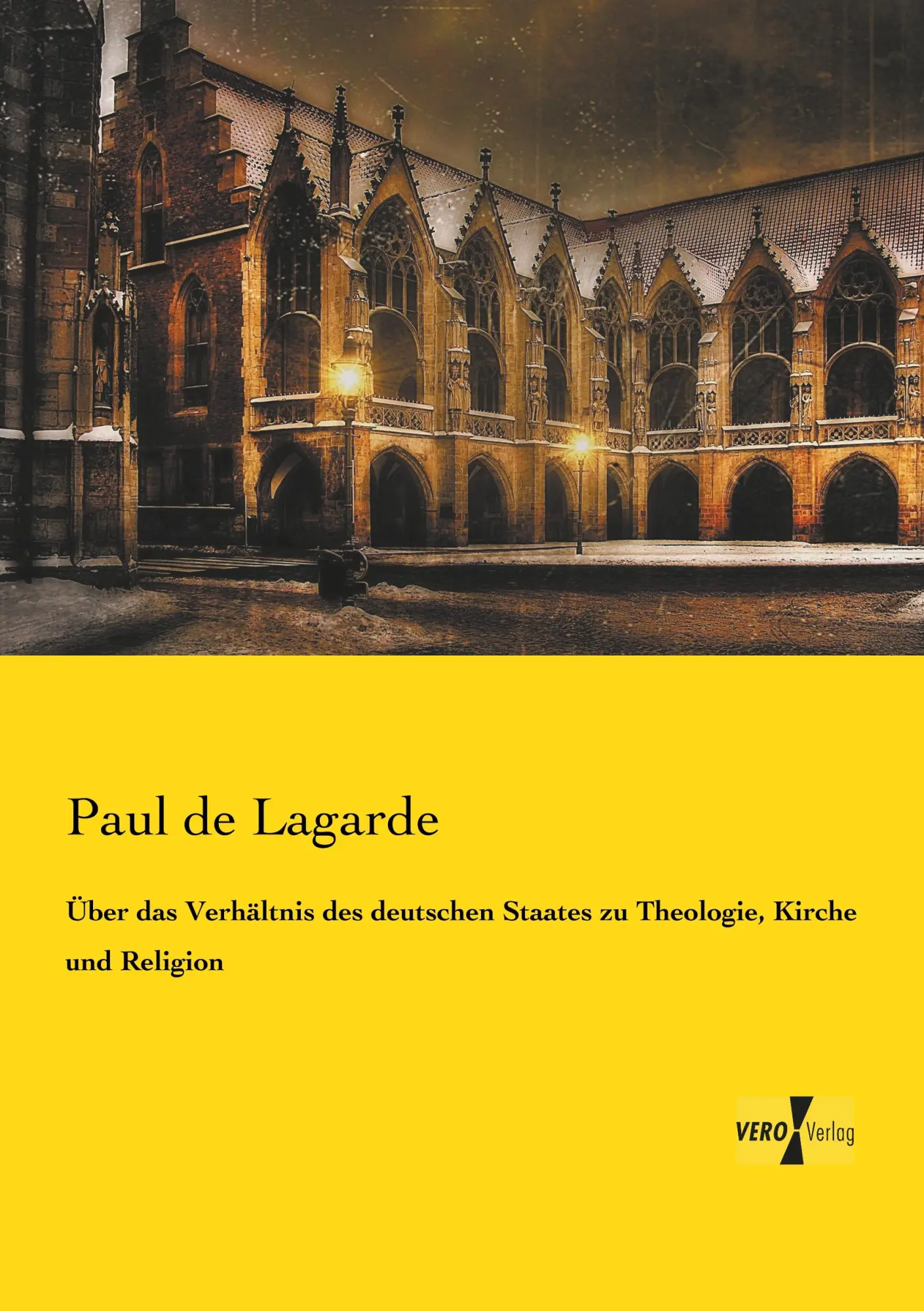 Cover: 9783737208864 | Über das Verhältnis des deutschen Staates zu Theologie, Kirche und...