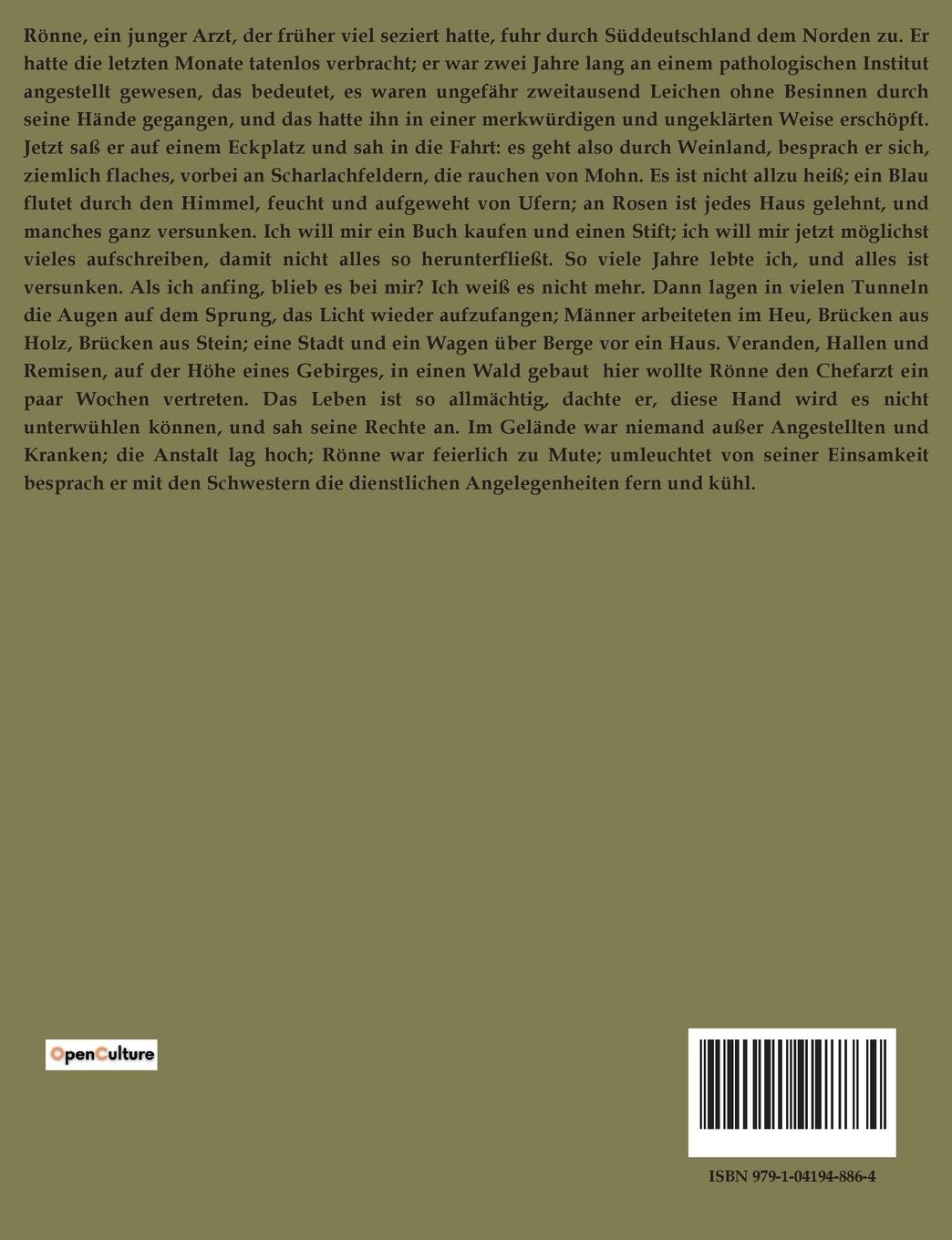 Rückseite: 9791041948864 | Gehirne | Novellen | Gottfried Benn | Taschenbuch | Paperback | 24 S.