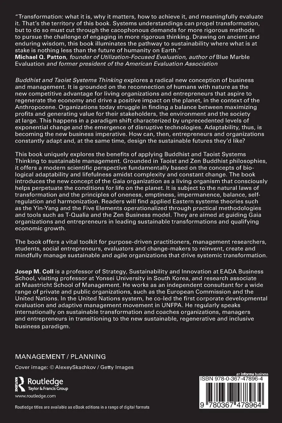 Rückseite: 9780367478964 | Buddhist and Taoist Systems Thinking | Josep M. Coll | Taschenbuch