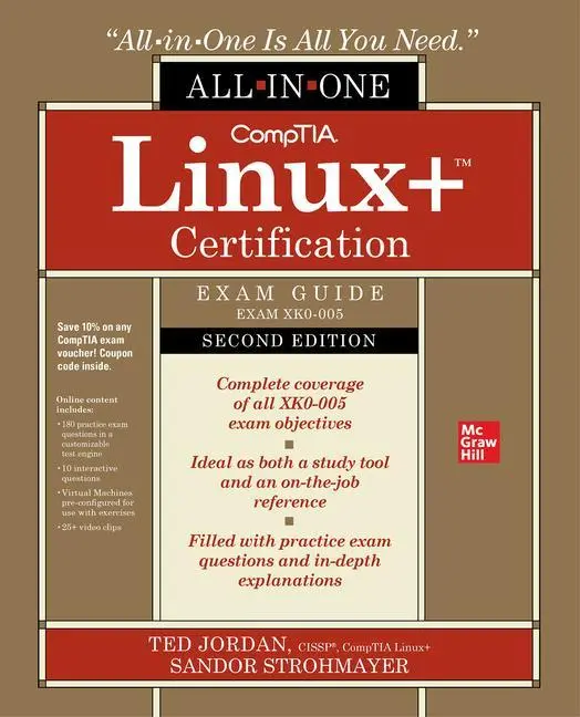 Cover: 9781264798964 | Comptia Linux+ Certification All-In-One Exam Guide, Second Edition...