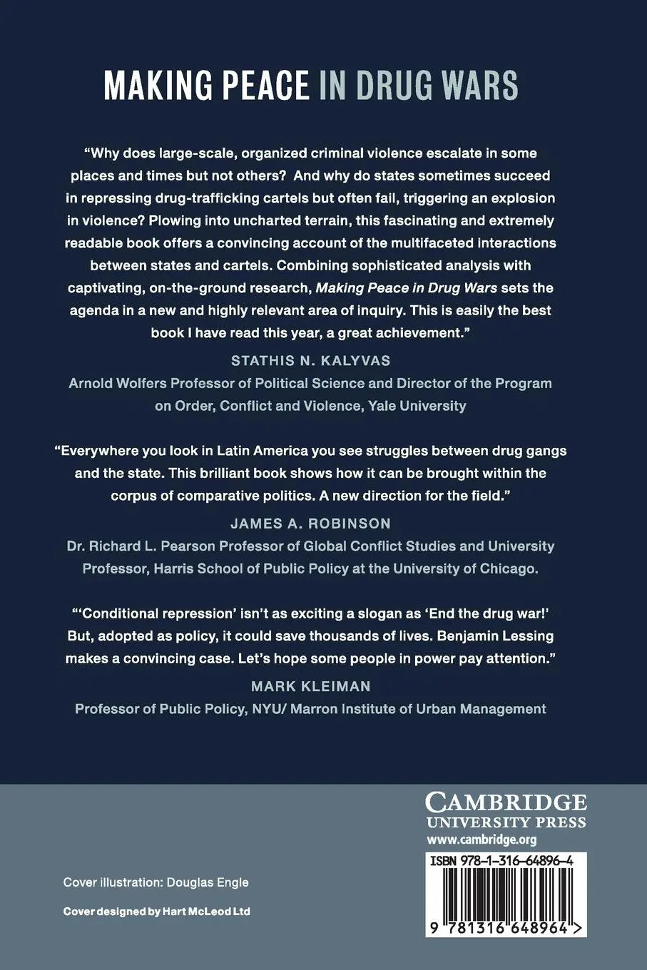 Rückseite: 9781316648964 | Making Peace in Drug Wars | Benjamin Lessing | Taschenbuch | Englisch