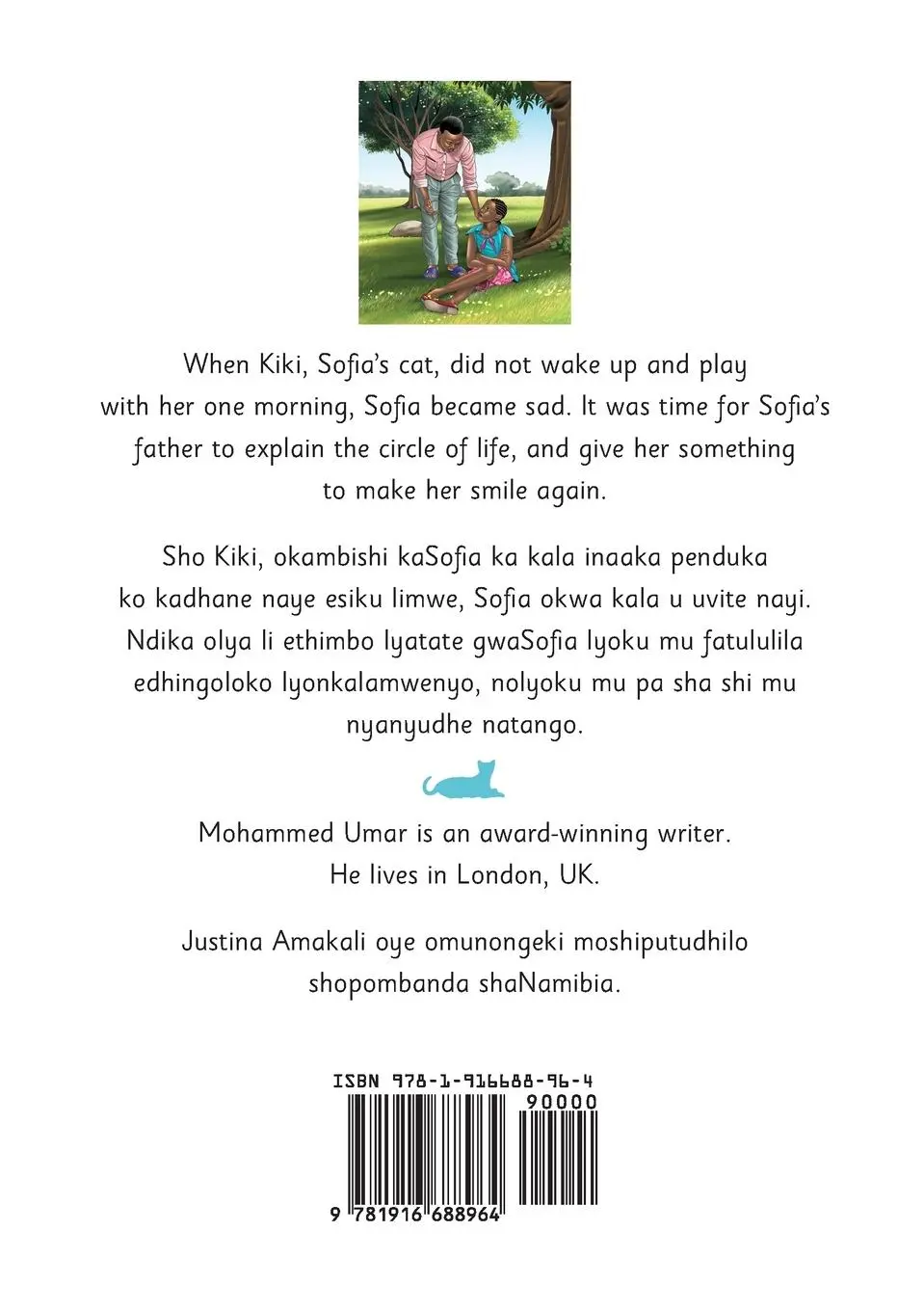 Rückseite: 9781916688964 | The Circle of Life | English - Oshiwambo Bilingual Edition | Umar