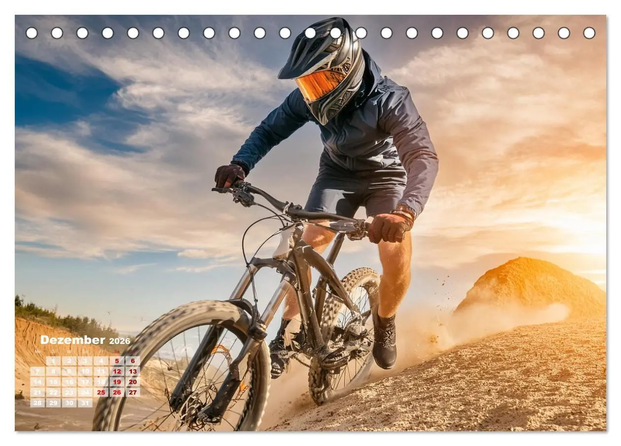 Bild: 9783457408964 | Abfahrtsrausch Downhill Aktion (Tischkalender 2026 DIN A5 quer),...