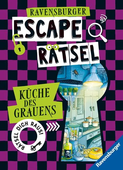 Cover: 9783473488964 | Ravensburger Escape Rätsel - Küche des Grauens | Anne Scheller | Buch