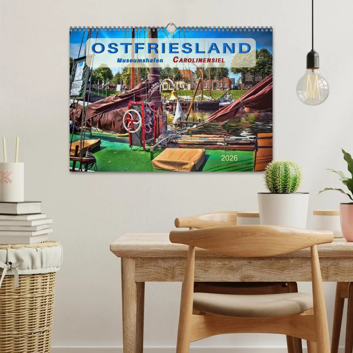 Bild: 9783516118964 | Ostfriesland - Museumshafen Carolinensiel (Wandkalender 2026 DIN A3...