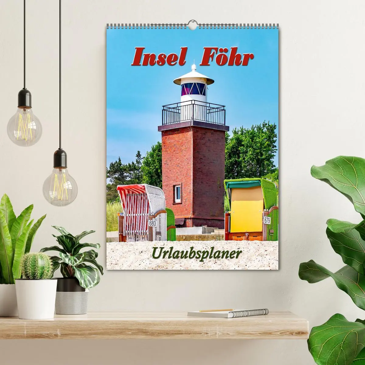 Bild: 9783516358964 | Insel Föhr - Urlaubsplaner (Wandkalender 2026 DIN A2 hoch),...