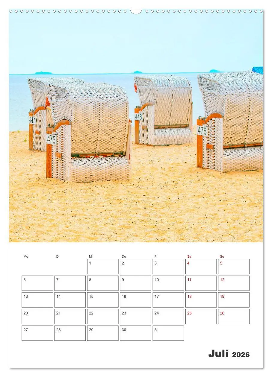 Bild: 9783516358964 | Insel Föhr - Urlaubsplaner (Wandkalender 2026 DIN A2 hoch),...