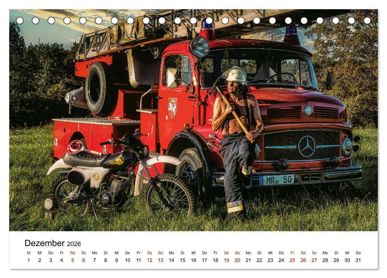 Bild: 9783516598964 | Echte Männer, coole Mopeds (Tischkalender 2026 DIN A5 quer),...