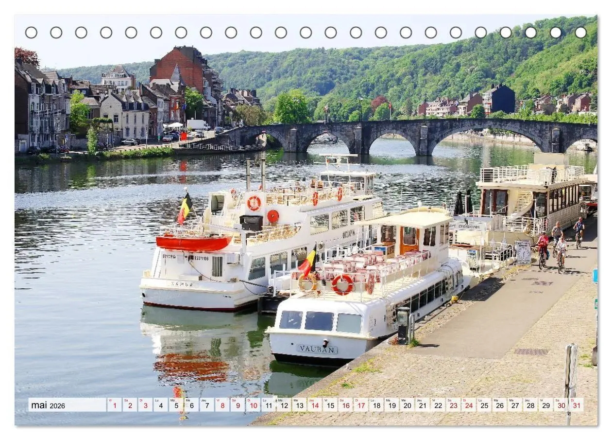 Bild: 9783516738964 | Circuit en Wallonie (Calendrier de bureau 2026 DIN A5 vertical),...