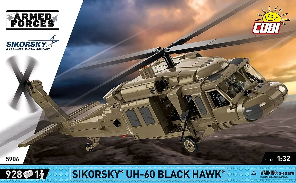 Cover: 5902251059064 | COBI Armed Forces 5906 - Sikorsky UH-60 Black Hawk, 1:32, Bausatz...