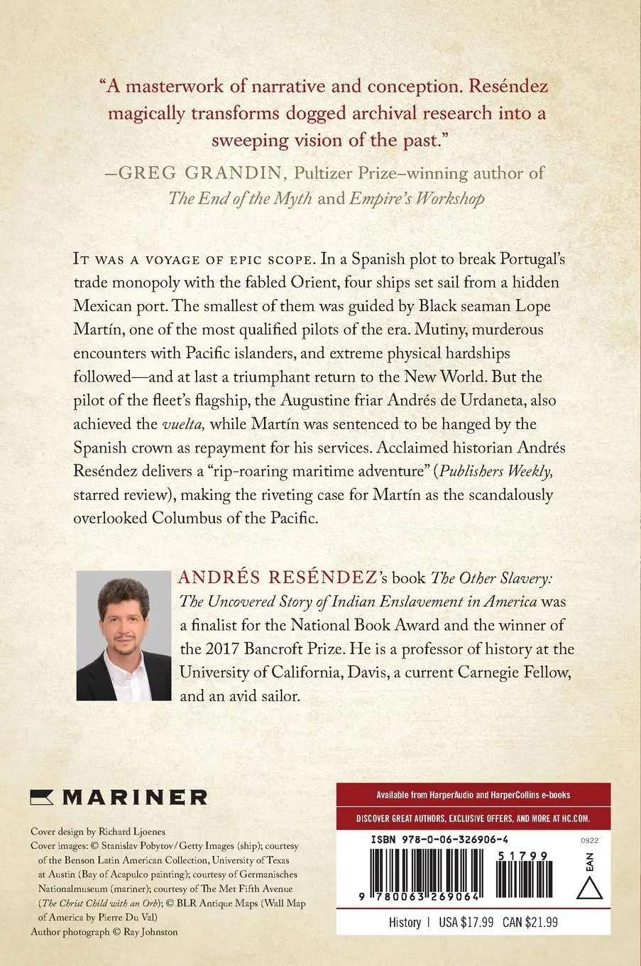 Rückseite: 9780063269064 | Conquering the Pacific | Andrés Reséndez | Taschenbuch | Englisch