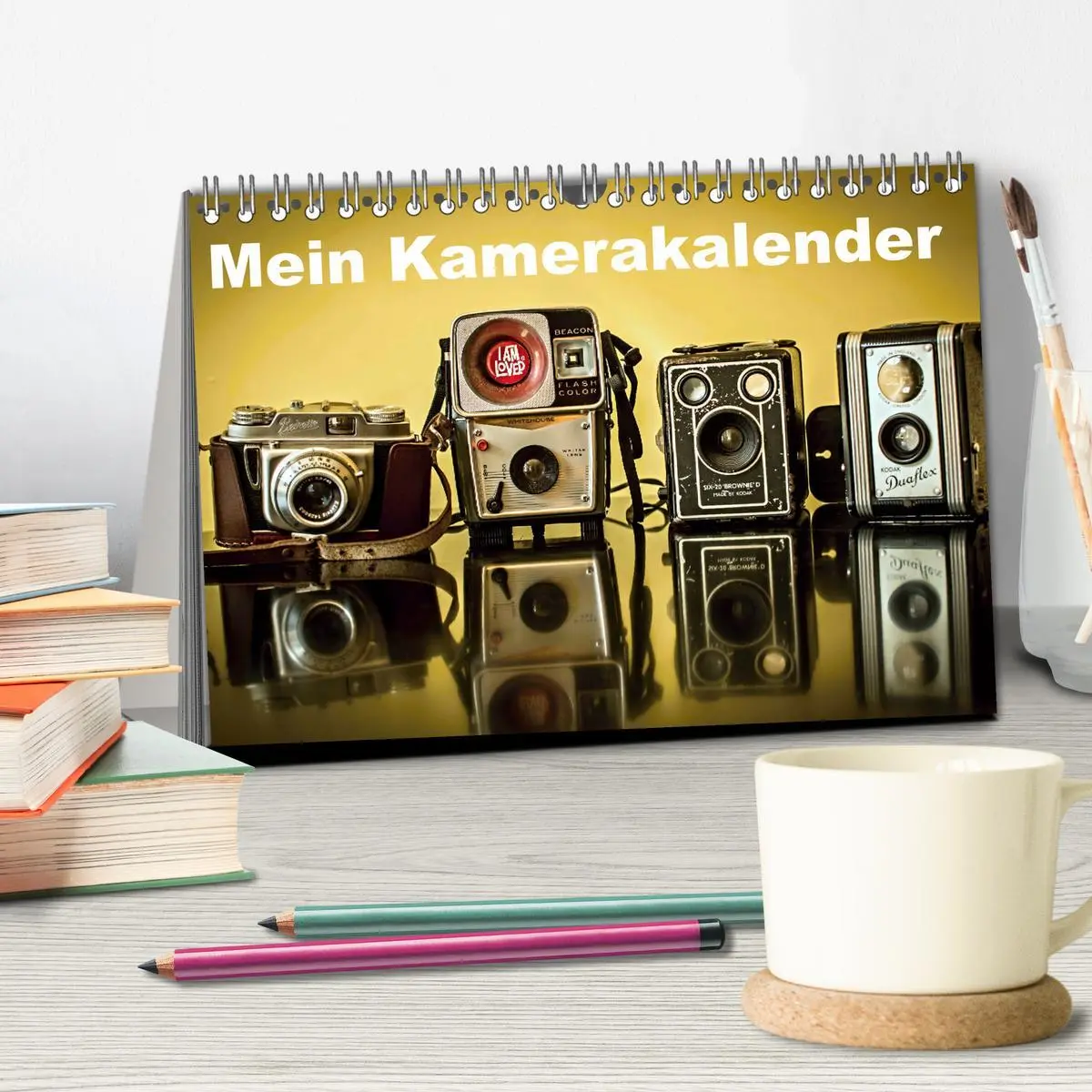 Bild: 9783457609064 | Mein Kamerakalender (Tischkalender 2026 DIN A5 quer), CALVENDO...