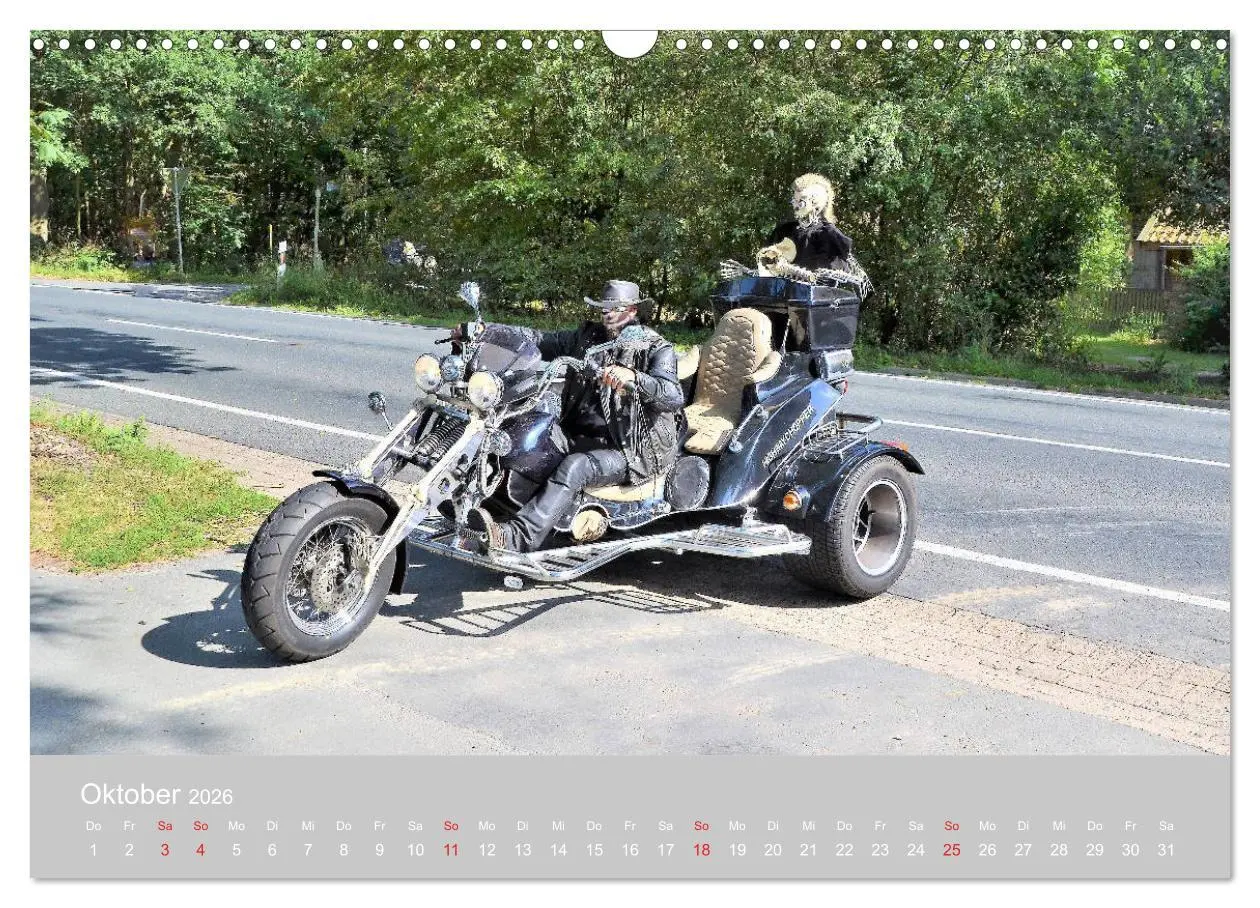 Bild: 9783457779064 | TRIKER on Tour (Wandkalender 2026 DIN A3 quer), CALVENDO...