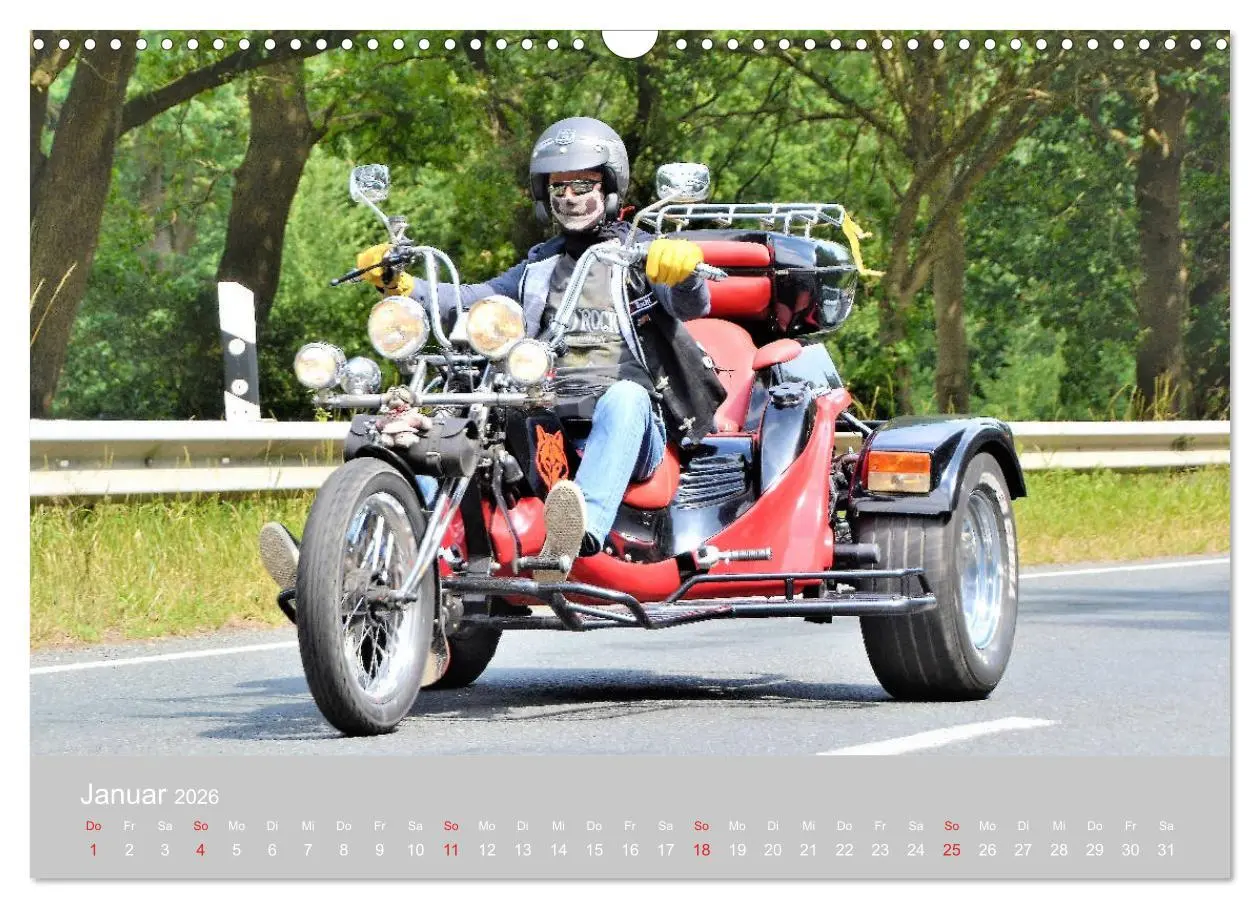 Bild: 9783457779064 | TRIKER on Tour (Wandkalender 2026 DIN A3 quer), CALVENDO...