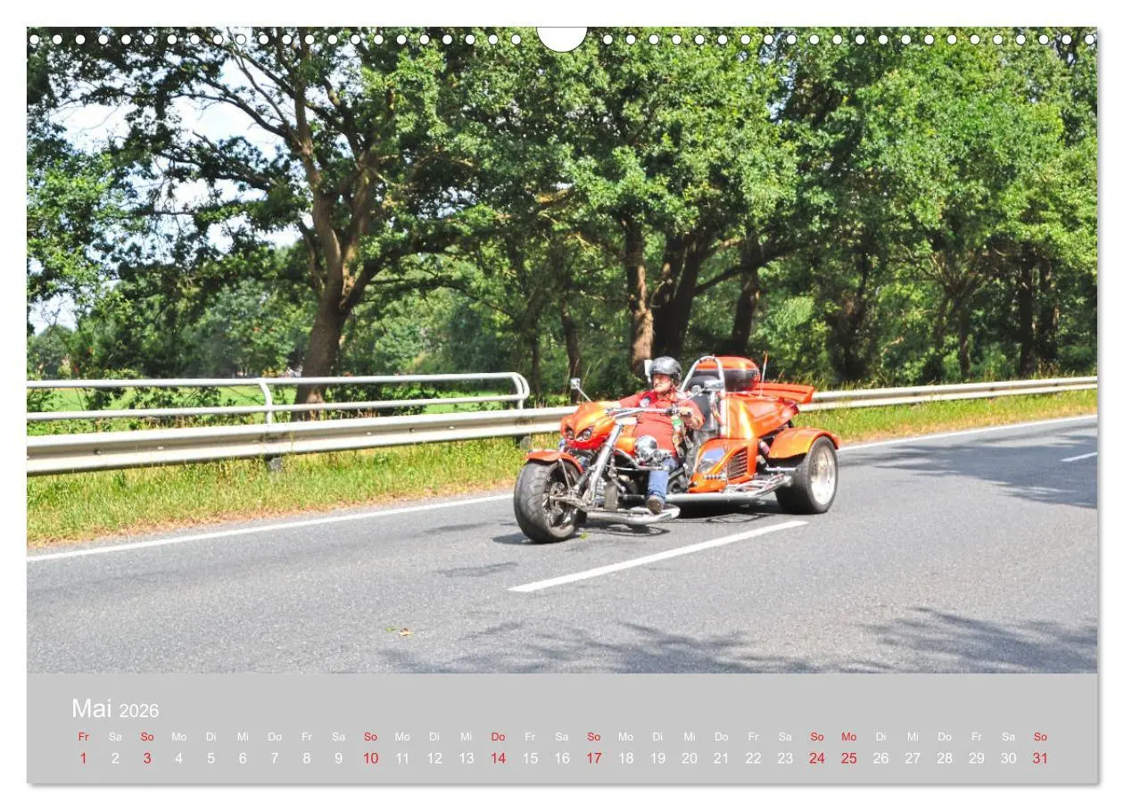 Bild: 9783457779064 | TRIKER on Tour (Wandkalender 2026 DIN A3 quer), CALVENDO...