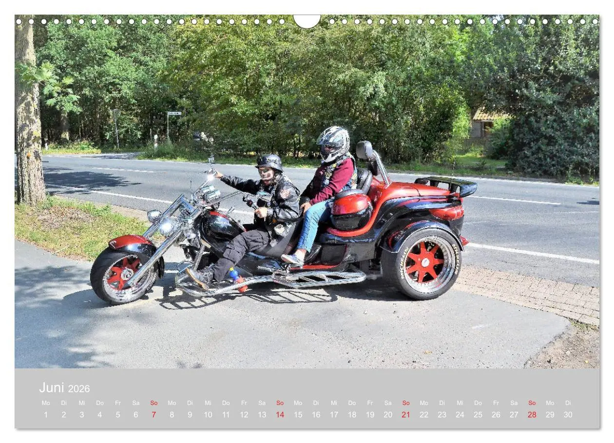 Bild: 9783457779064 | TRIKER on Tour (Wandkalender 2026 DIN A3 quer), CALVENDO...