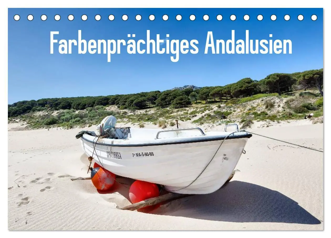 Cover: 9783516179064 | Farbenprächtiges Andalusien (Tischkalender 2026 DIN A5 quer),...
