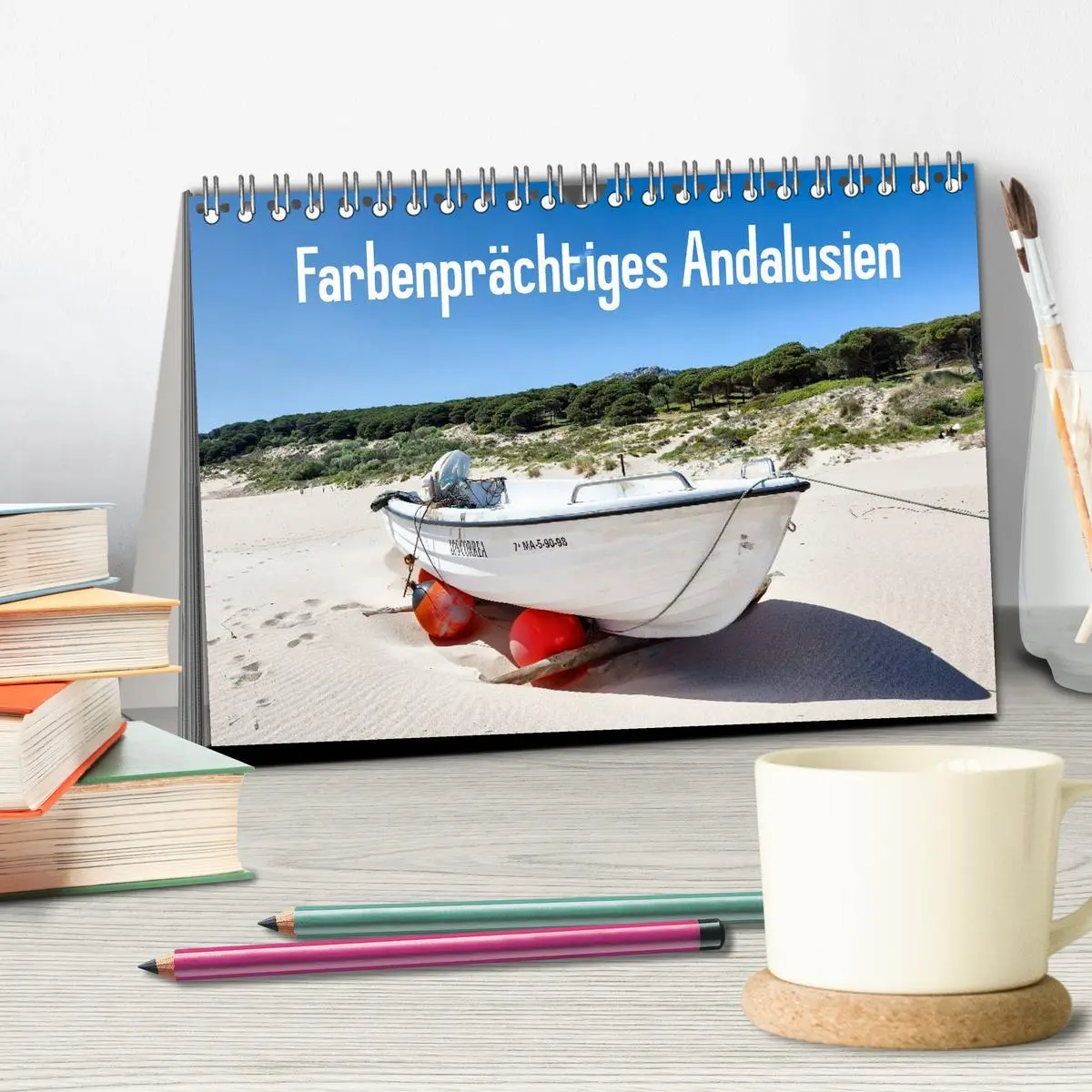 Bild: 9783516179064 | Farbenprächtiges Andalusien (Tischkalender 2026 DIN A5 quer),...