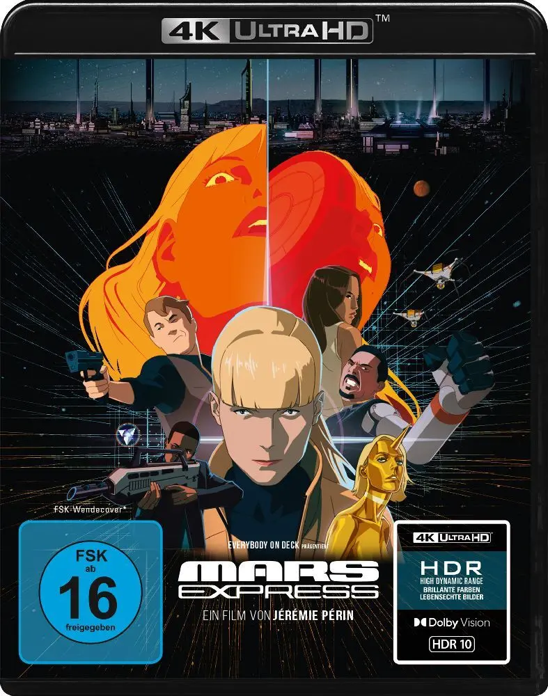 Mars Express,1 4K UHD-Blu-ray + 1 Blu-ray