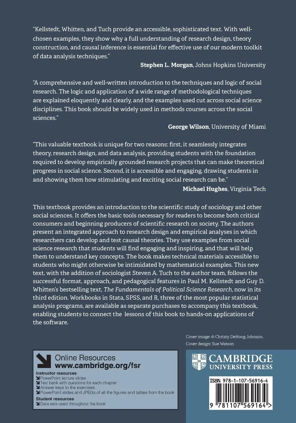Rückseite: 9781107569164 | The Fundamentals of Social Research | Paul M. Kellstedt (u. a.) | Buch