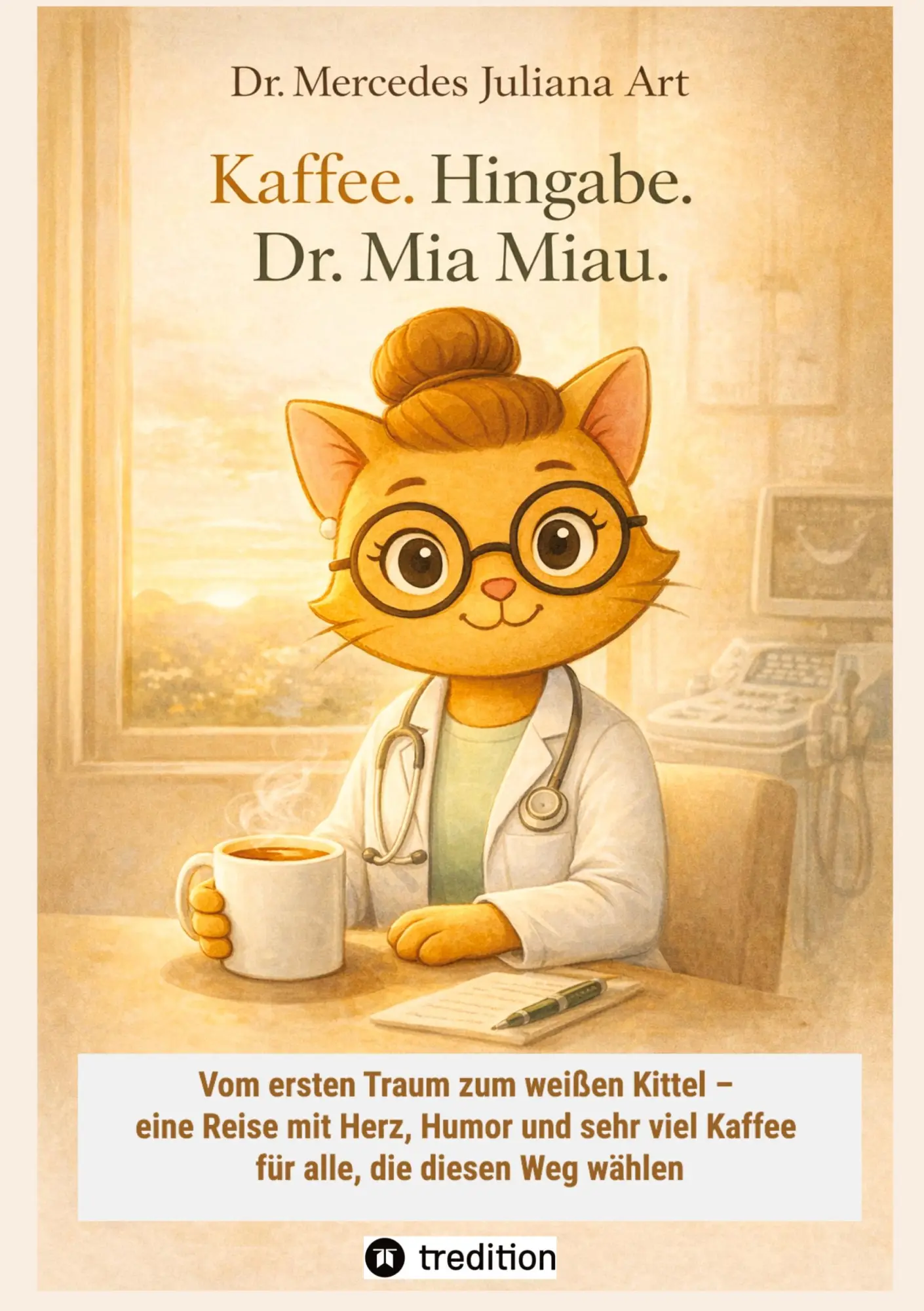 Cover: 9783384889164 | Kaffee. Hingabe. Dr. Mia Miau. | Mercedes Juliana Art | Taschenbuch