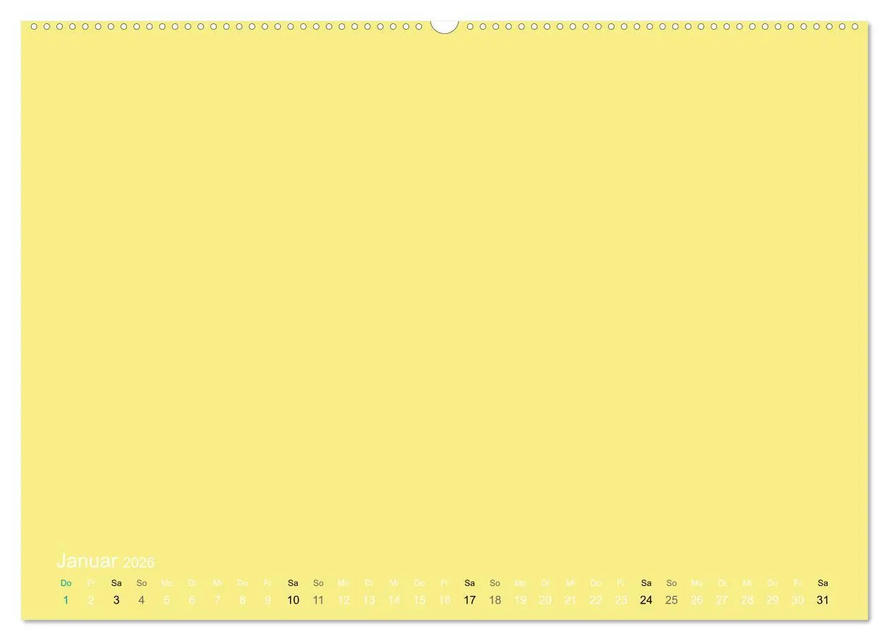 Bild: 9783516169164 | Bastelkalender - Gelb (Wandkalender 2026 DIN A2 quer), CALVENDO...
