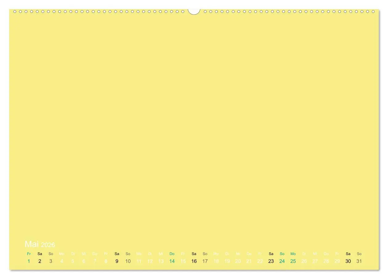 Bild: 9783516169164 | Bastelkalender - Gelb (Wandkalender 2026 DIN A2 quer), CALVENDO...