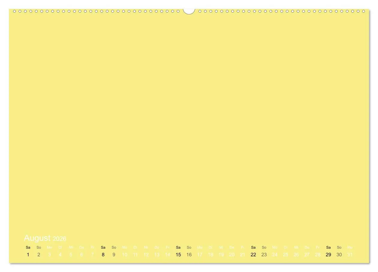 Bild: 9783516169164 | Bastelkalender - Gelb (Wandkalender 2026 DIN A2 quer), CALVENDO...