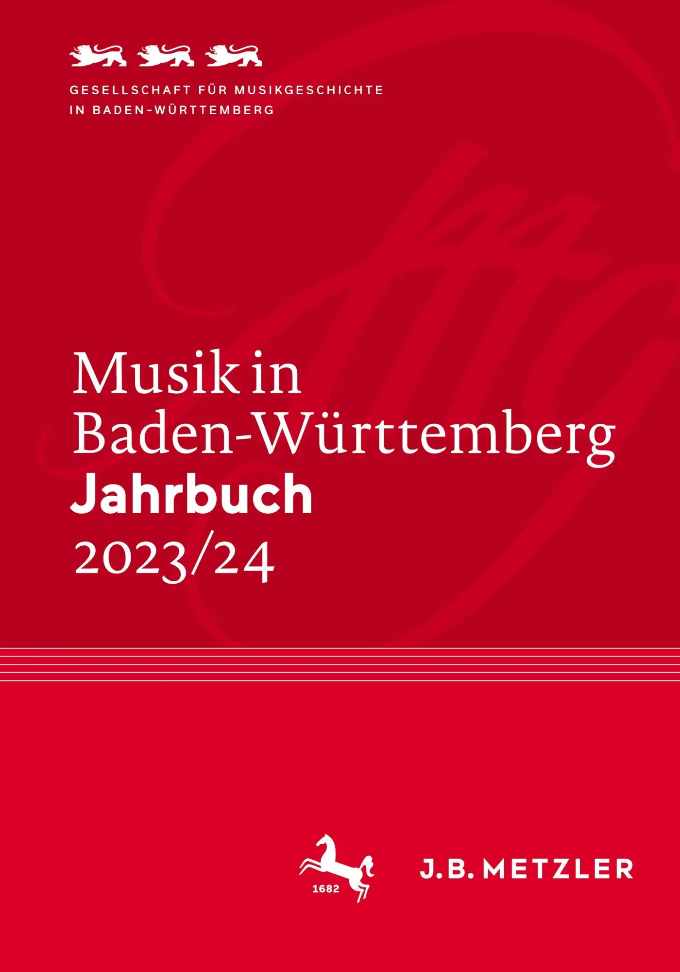 Cover: 9783662699164 | Musik in Baden-Württemberg. Jahrbuch 2023/24 | Band 27 | V. | Buch