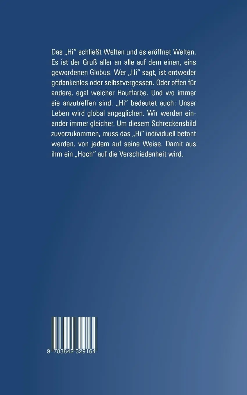Rückseite: 9783842329164 | Die Hi-Society | Eine Andeutung | Erik V. Grawert-May | Taschenbuch