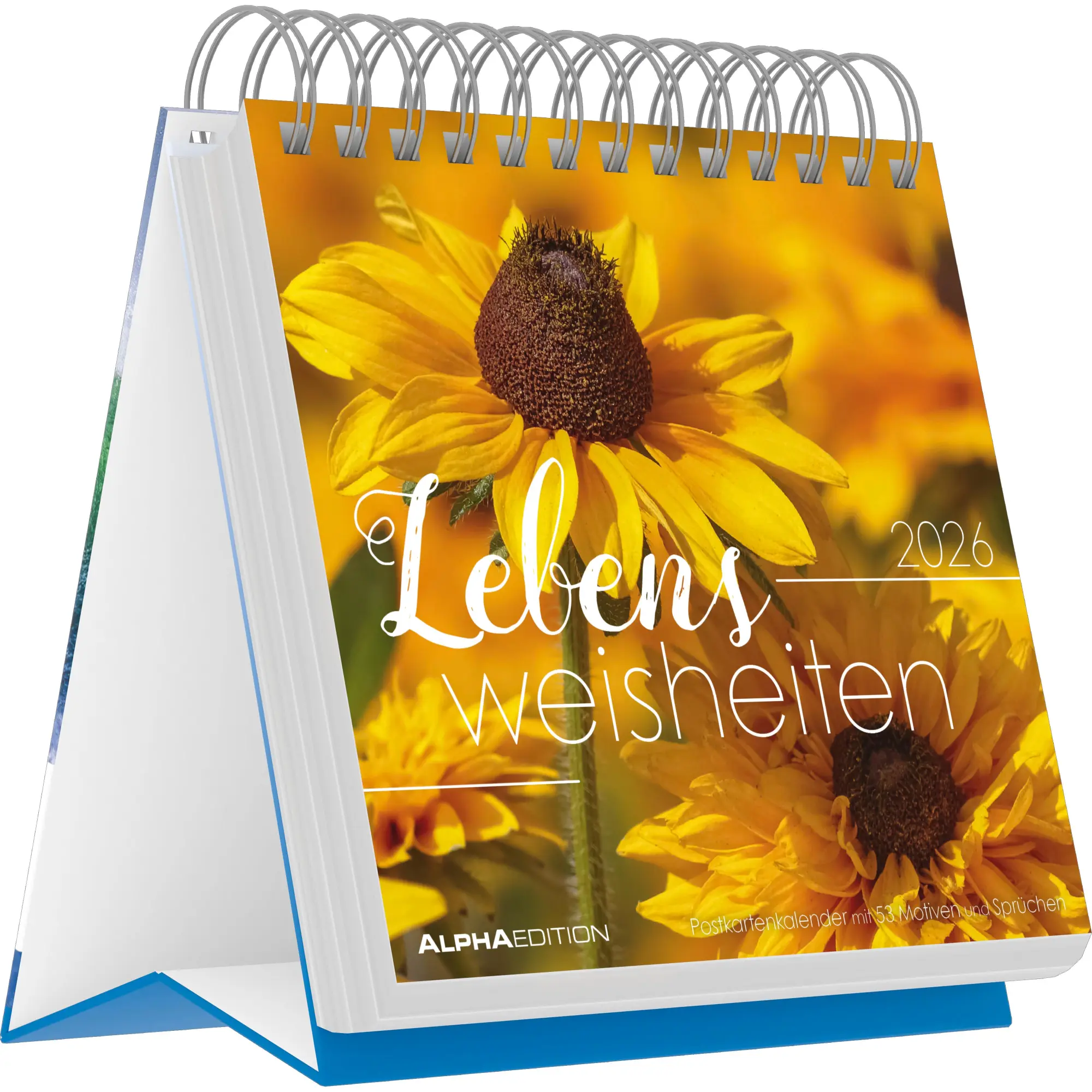 Cover: 4069095009264 | Lebensweisheiten - Postkartenkalender mit 53 Motiven und Zitaten