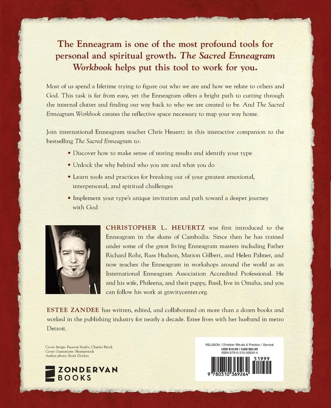 Rückseite: 9780310369264 | The Sacred Enneagram Workbook | Christopher L. Heuertz | Taschenbuch