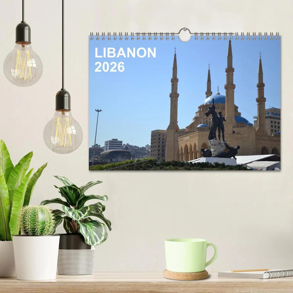Bild: 9783516159264 | LIBANON 2026 (Wandkalender 2026 DIN A4 quer), CALVENDO Monatskalender