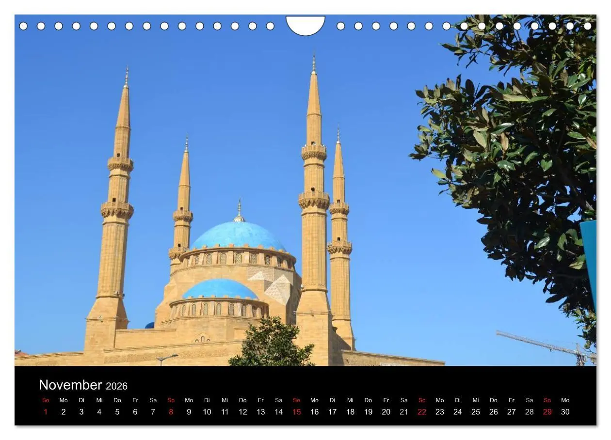 Bild: 9783516159264 | LIBANON 2026 (Wandkalender 2026 DIN A4 quer), CALVENDO Monatskalender