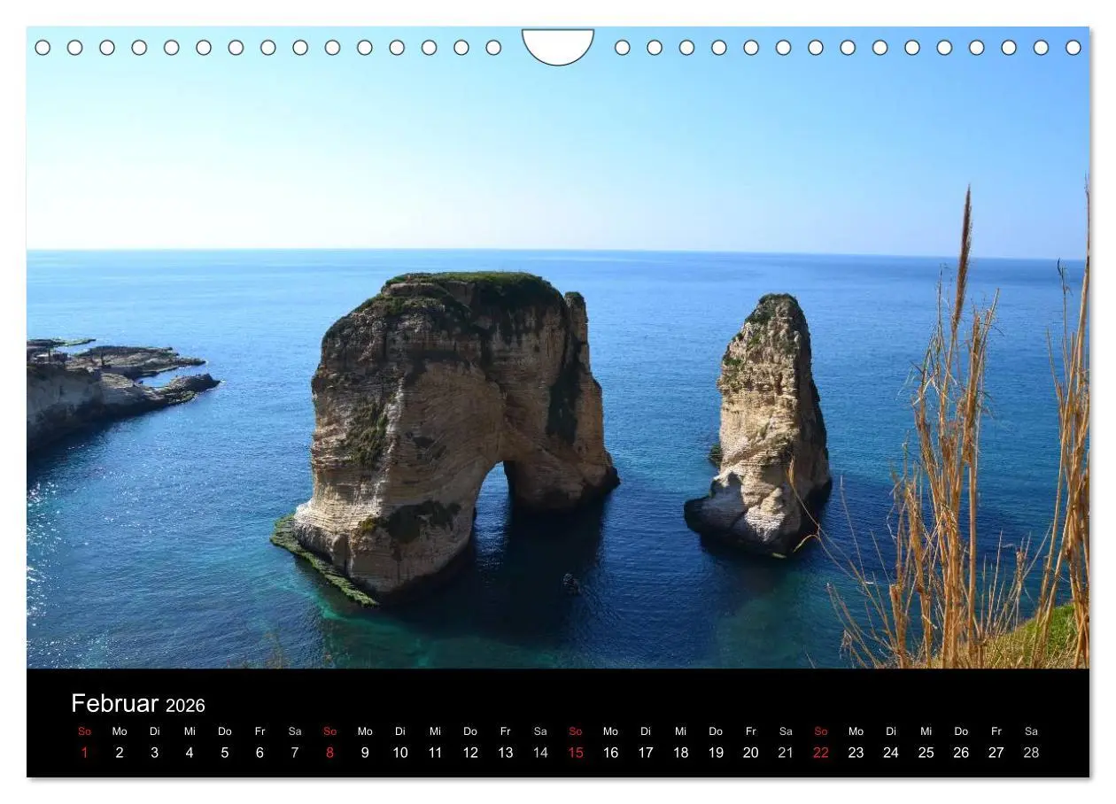 Bild: 9783516159264 | LIBANON 2026 (Wandkalender 2026 DIN A4 quer), CALVENDO Monatskalender