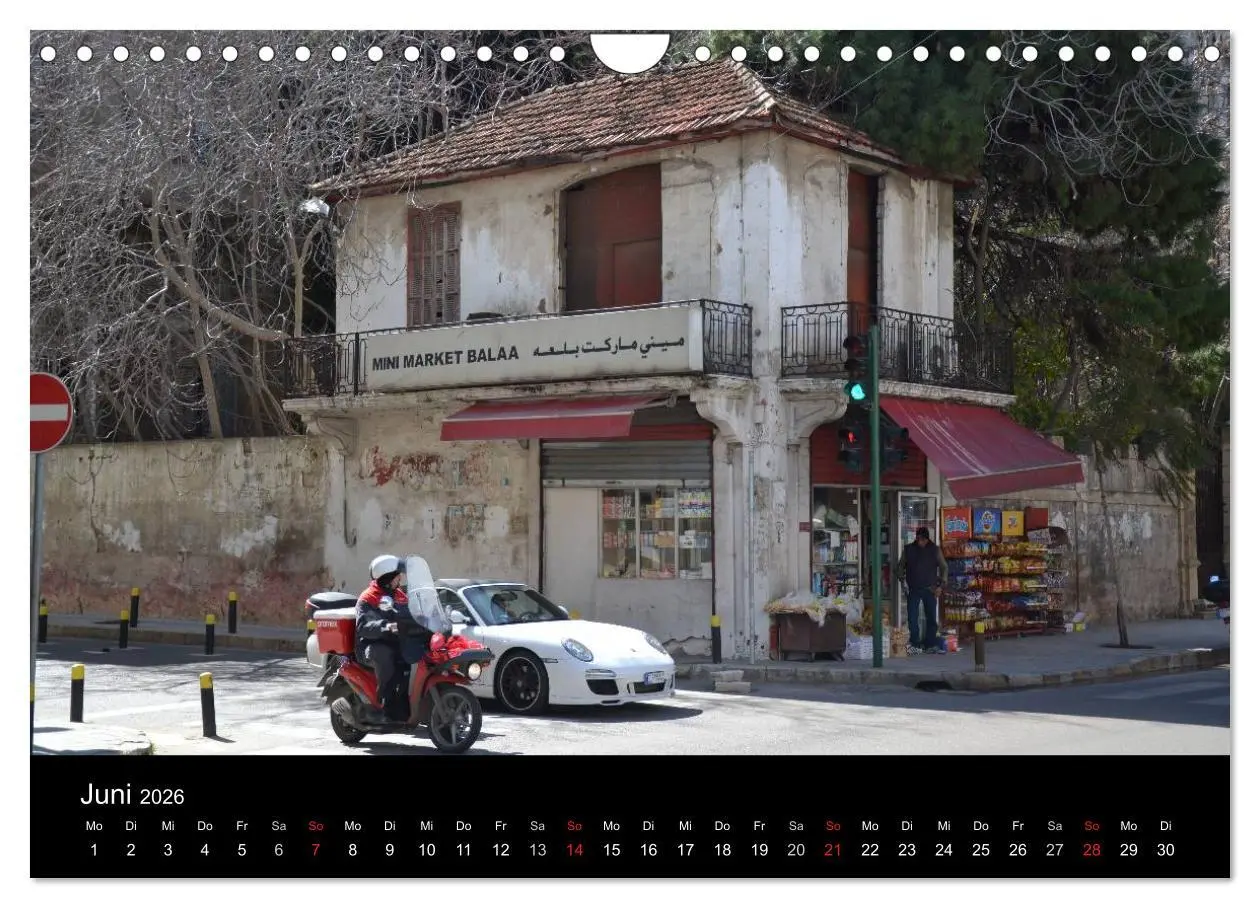 Bild: 9783516159264 | LIBANON 2026 (Wandkalender 2026 DIN A4 quer), CALVENDO Monatskalender