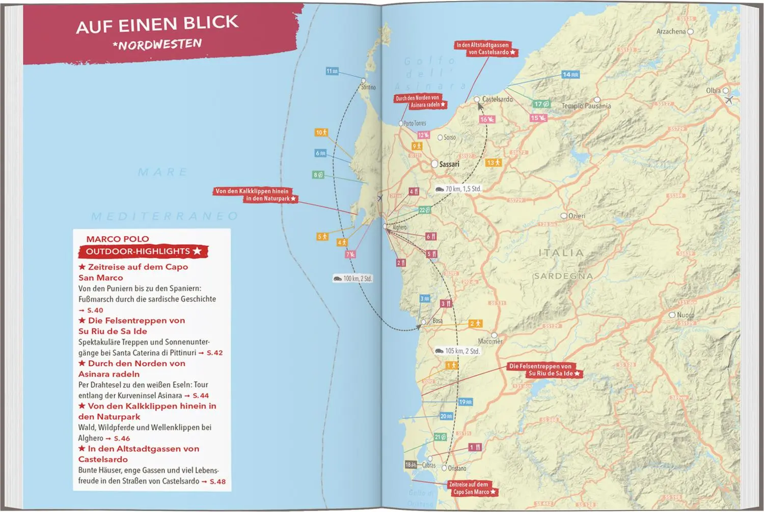 Bild: 9783575019264 | MARCO POLO OUTDOOR GUIDE Reiseführer Sardinien | Timo Lutz | Buch