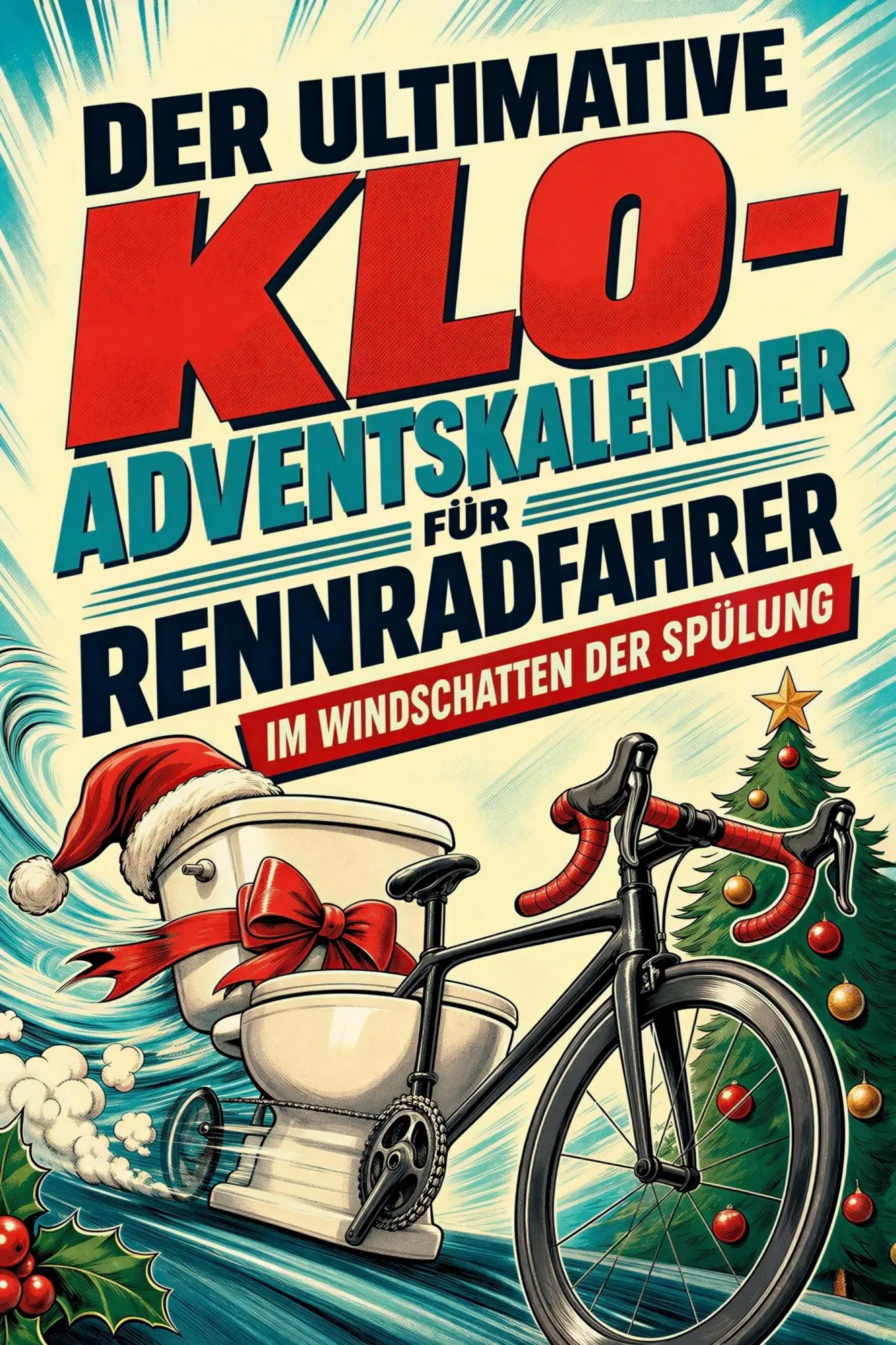 Cover: 9783696109264 | Der ultimative Klo-Adventskalender für Rennradfahrer | Olivia Schmitt