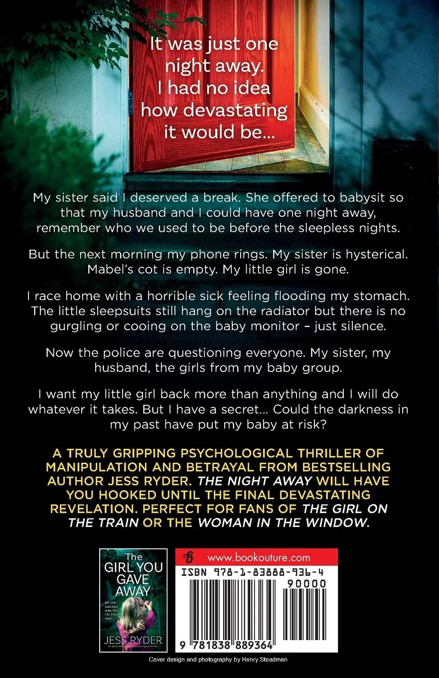 Rückseite: 9781838889364 | The Night Away | An absolutely unputdownable psychological thriller