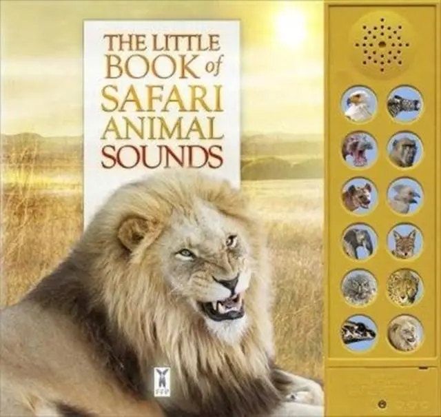 Cover: 9781908489364 | The Little Book of Safari Animal Sounds | Andrea Pinnington (u. a.)